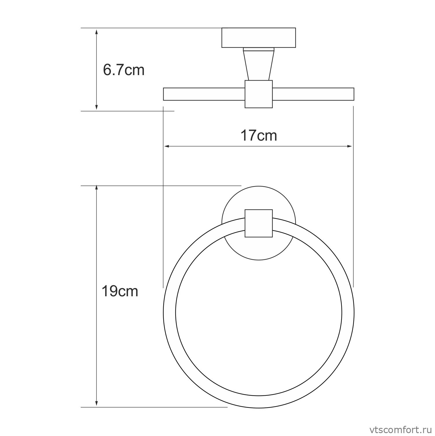 Фото WasserKraft Isen K-4060 Держатель полотенец Изображение WasserKraft Isen K-4060 Держатель полотенец