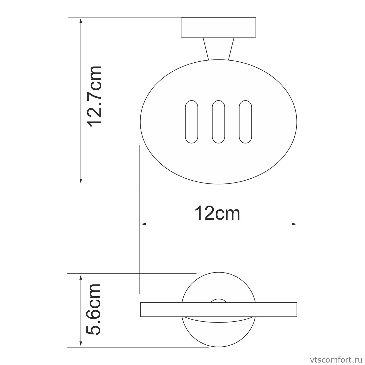 Фото WasserKraft Isen K-4069 Мыльница решетка Изображение WasserKraft Isen K-4069 Мыльница решетка