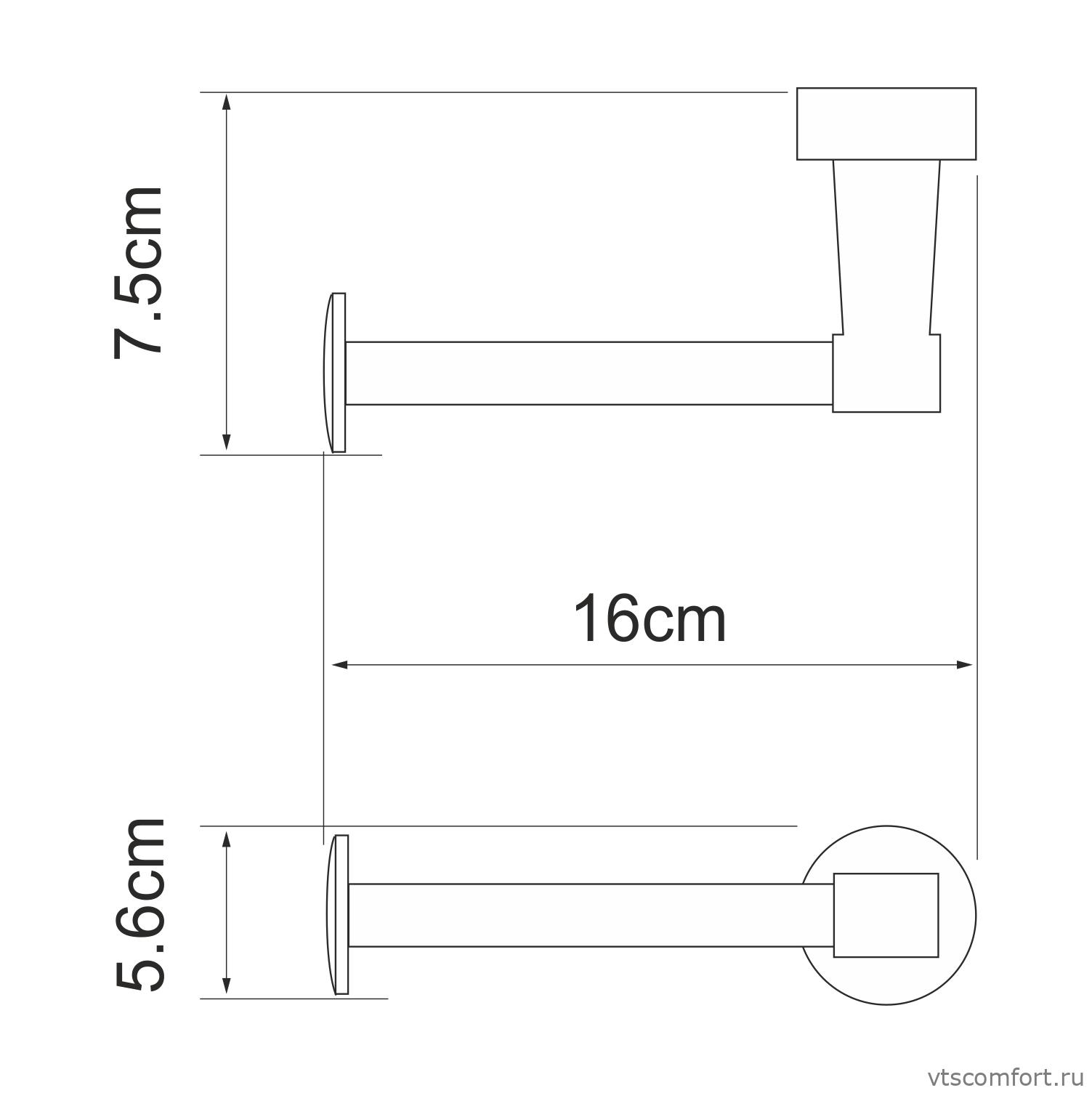 Фото WasserKraft Isen K-4096 Держатель туалетной бумаги Изображение WasserKraft Isen K-4096 Держатель туалетной бумаги