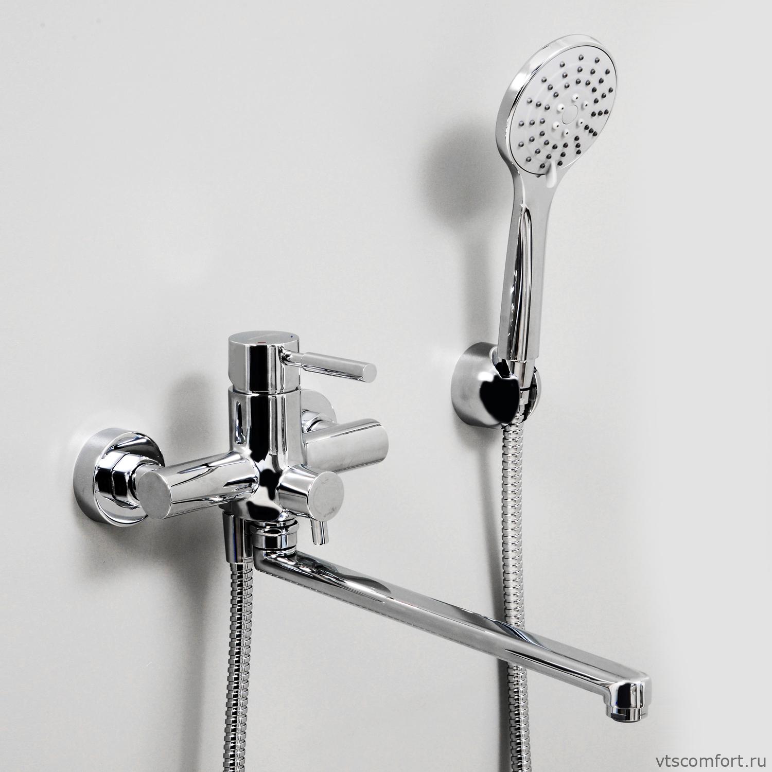 Фото WasserKraft Main 4102L Смеситель для ванны с длинным изливом Изображение WasserKraft Main 4102L Смеситель для ванны с длинным изливом