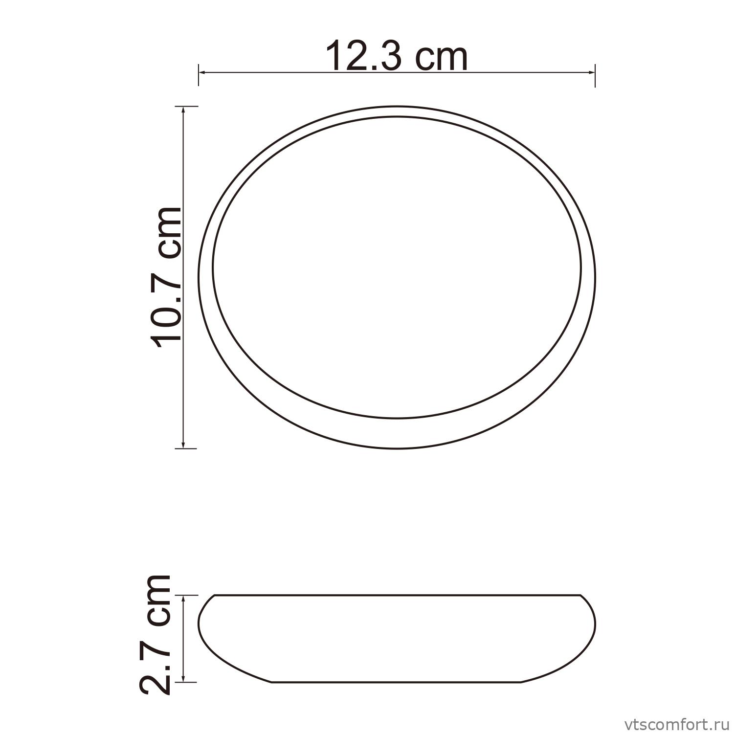 Фото WasserKraft Dinkel K-4629 Мыльница Изображение WasserKraft Dinkel K-4629 Мыльница