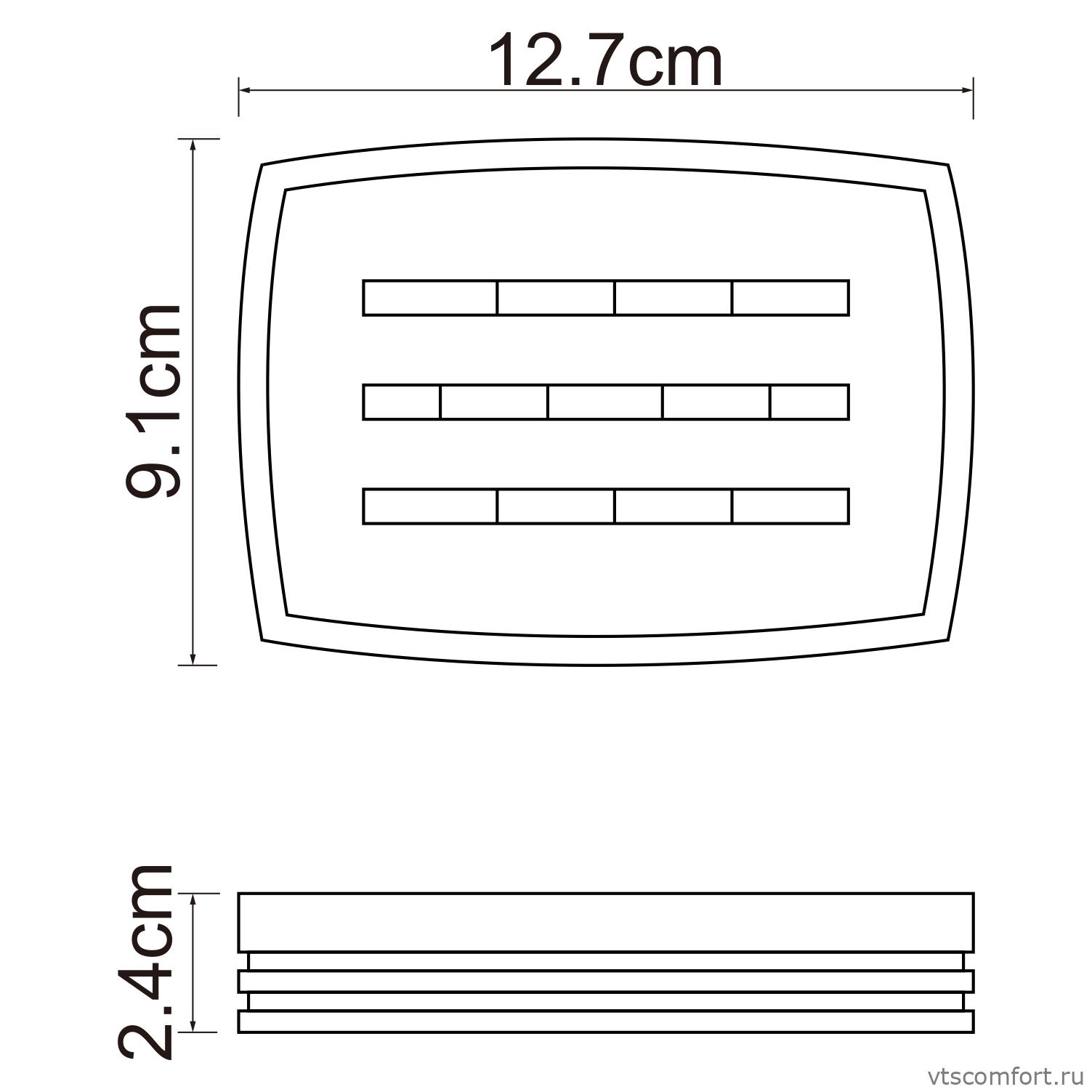 Фото WasserKraft Main K-4729 Мыльница Изображение WasserKraft Main K-4729 Мыльница
