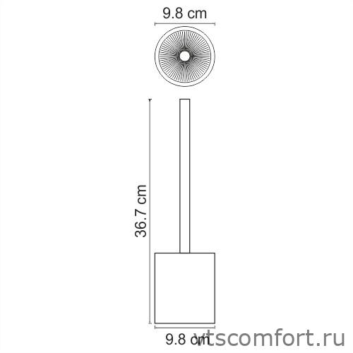 Фото WasserKraft Berkel K-4927 Щетка для унитаза Изображение WasserKraft Berkel K-4927 Щетка для унитаза
