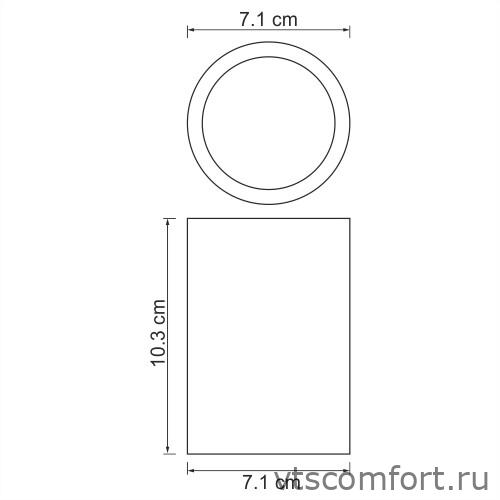 Фото WasserKraft Berkel K-4928 Стакан для зубных щеток Изображение WasserKraft Berkel K-4928 Стакан для зубных щеток