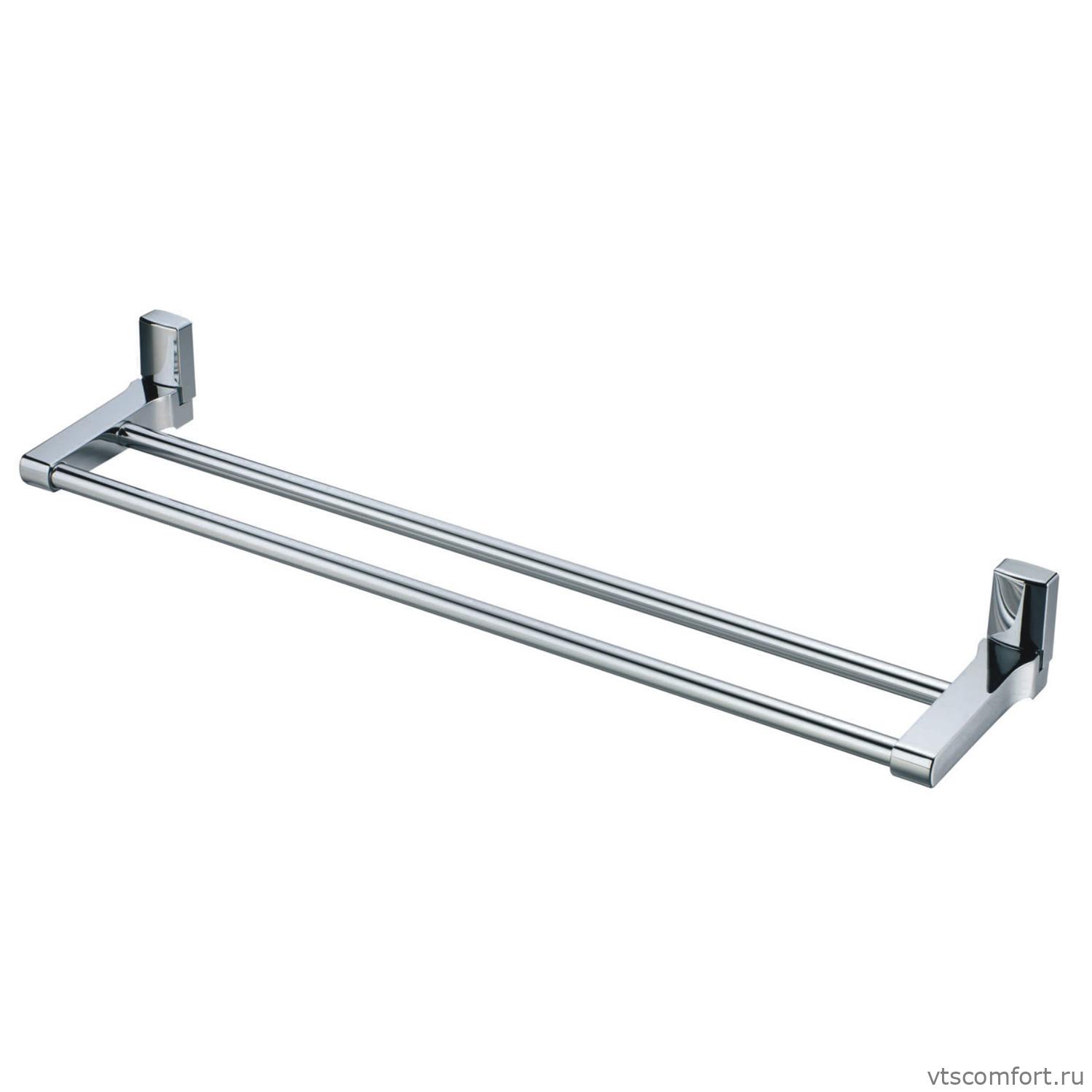 Фото WasserKraft Leine K-5040 Держатель полотенец двойной Изображение WasserKraft Leine K-5040 Держатель полотенец двойной