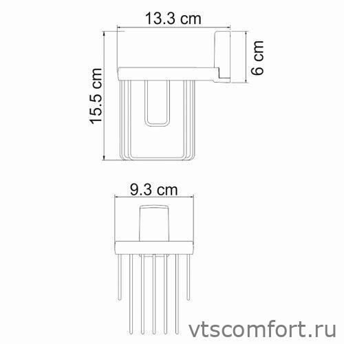 Фото WasserKraft Exter K-5245 Держатель освежителя Изображение WasserKraft Exter K-5245 Держатель освежителя