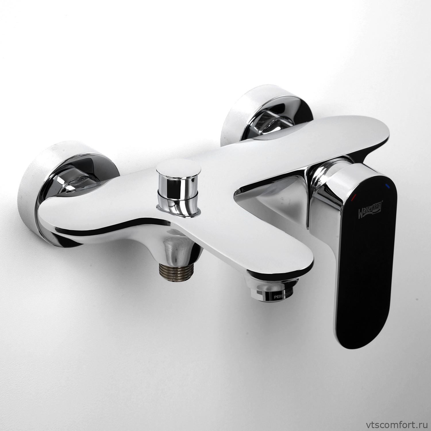 Фото WasserKraft Dinkel 5801 Смеситель для ванны с коротким изливом Изображение WasserKraft Dinkel 5801 Смеситель для ванны с коротким изливом