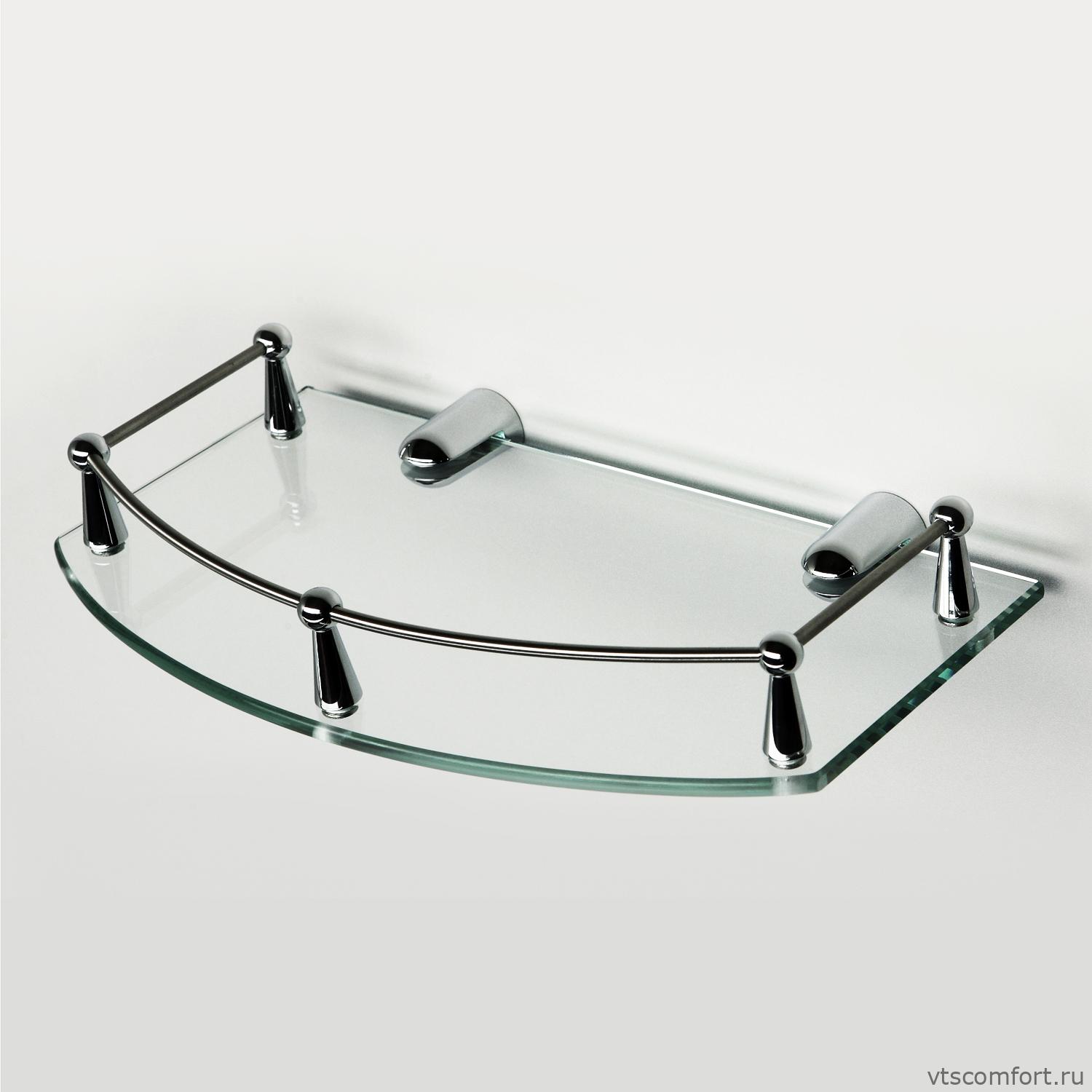Фото WasserKraft K-588 Полка стеклянная Изображение WasserKraft K-588 Полка стеклянная