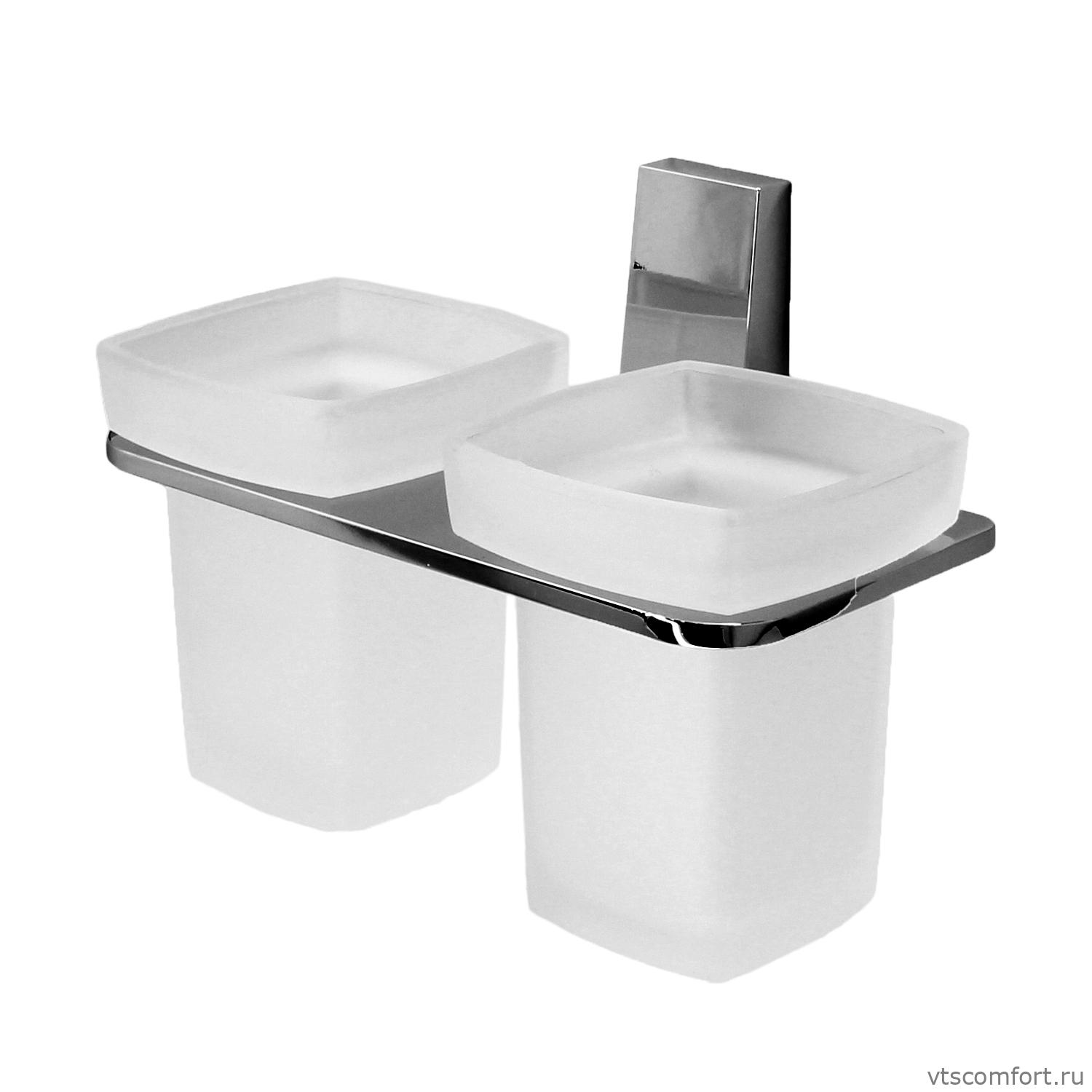 Фото WasserKraft Lopau K-6028D Подстаканник двойной Изображение WasserKraft Lopau K-6028D Подстаканник двойной