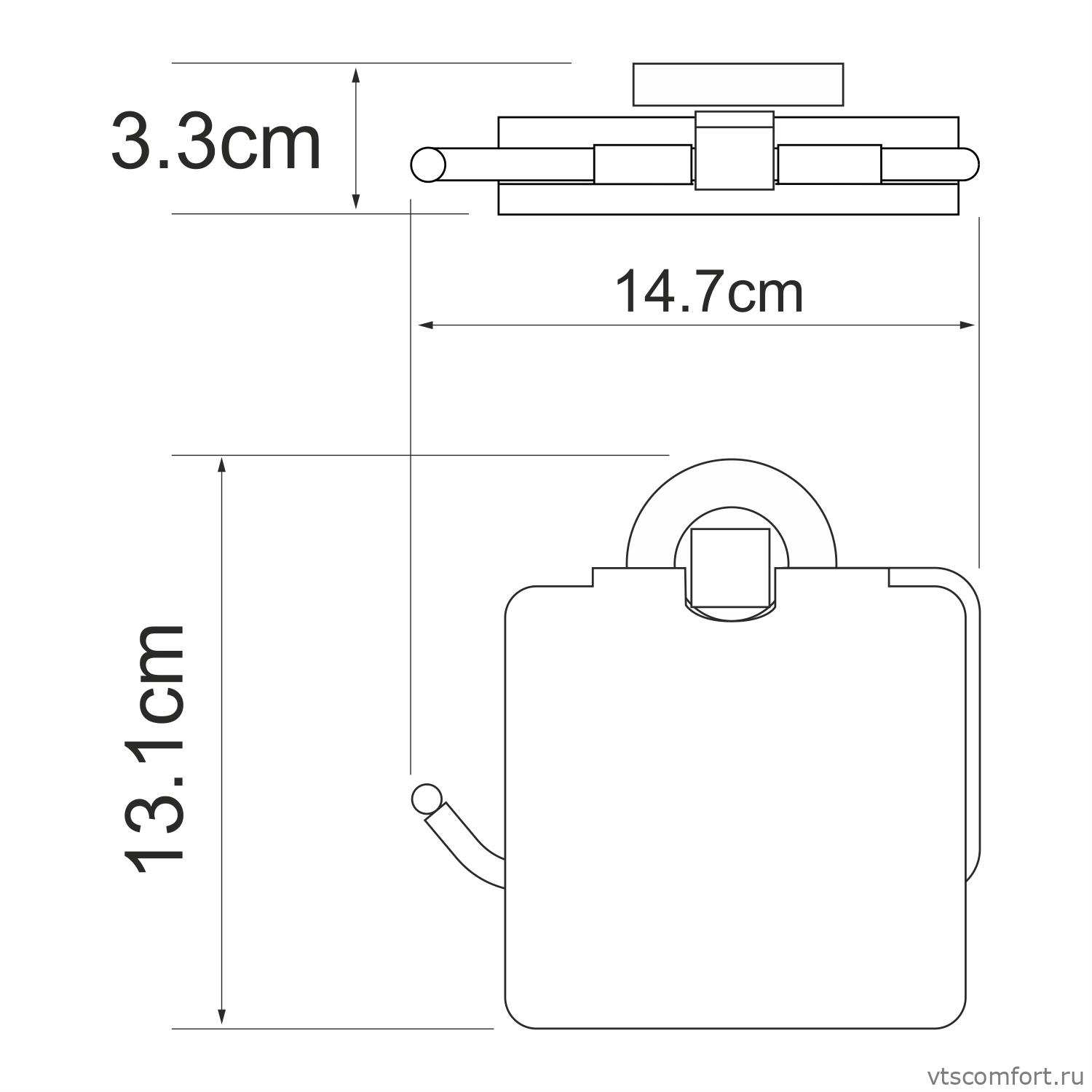 Фото WasserKraft Rhein K-6225 Держатель туалетной бумаги Изображение WasserKraft Rhein K-6225 Держатель туалетной бумаги