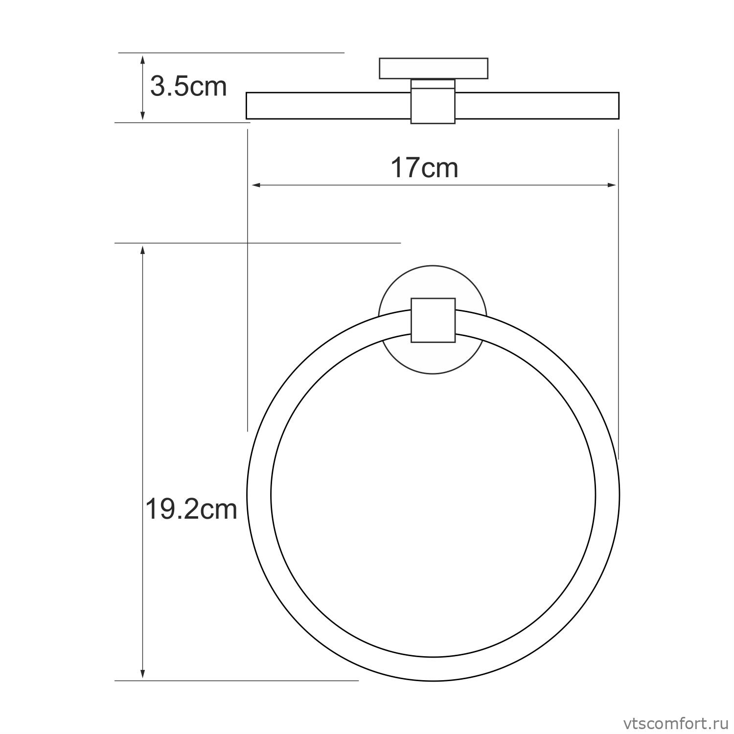 Фото WasserKraft Rhein K-6260 Держатель полотенец Изображение WasserKraft Rhein K-6260 Держатель полотенец