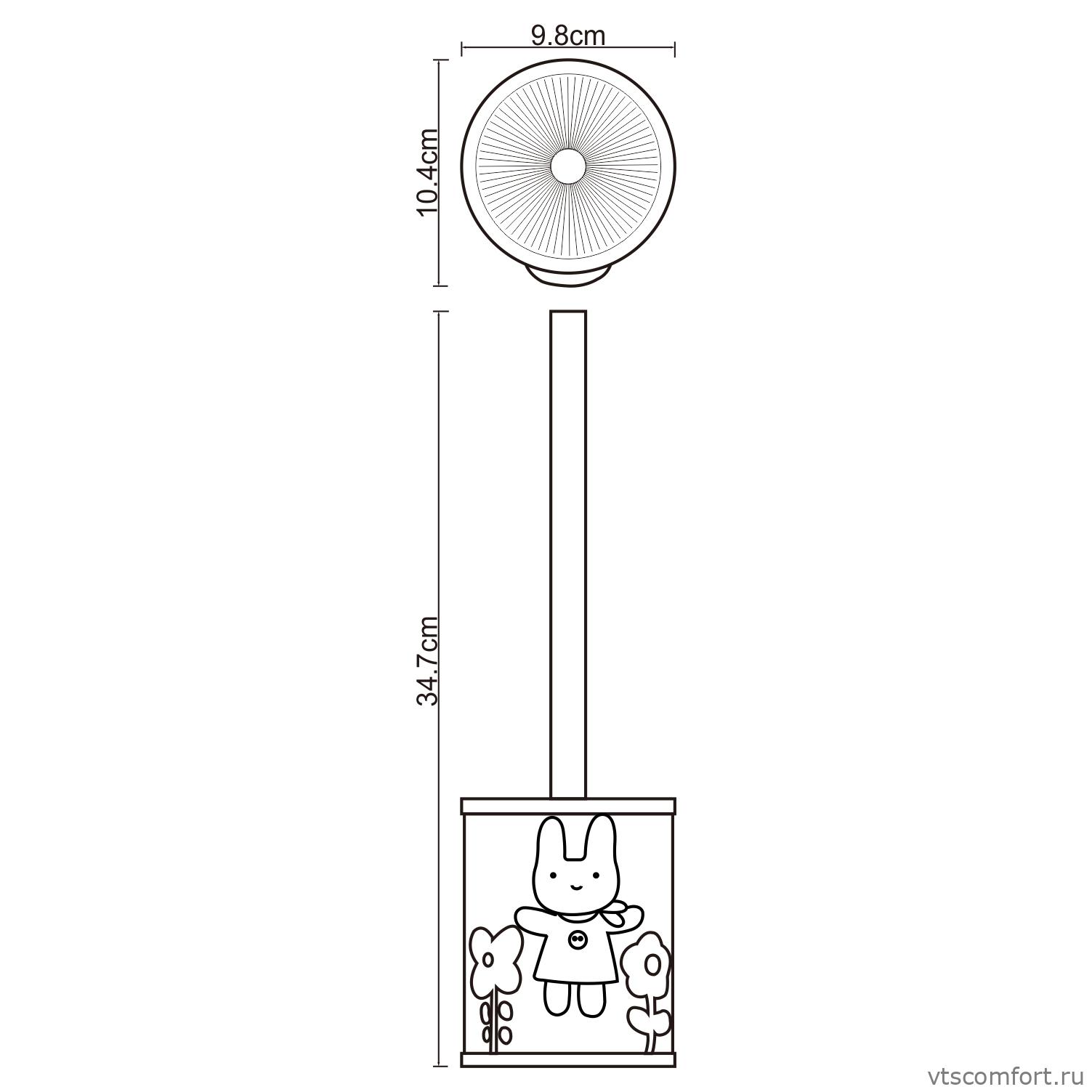 Фото WasserKraft Ammer K-6427 Щетка для унитаза Изображение WasserKraft Ammer K-6427 Щетка для унитаза
