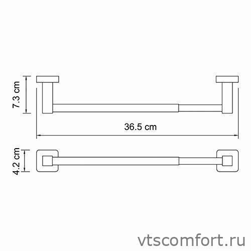 Фото WaserKraft Lippe K-6591 (ранее К-6522D) Держатель бумажных полотенец Изображение WaserKraft Lippe K-6591 (ранее К-6522D) Держатель бумажных полотенец