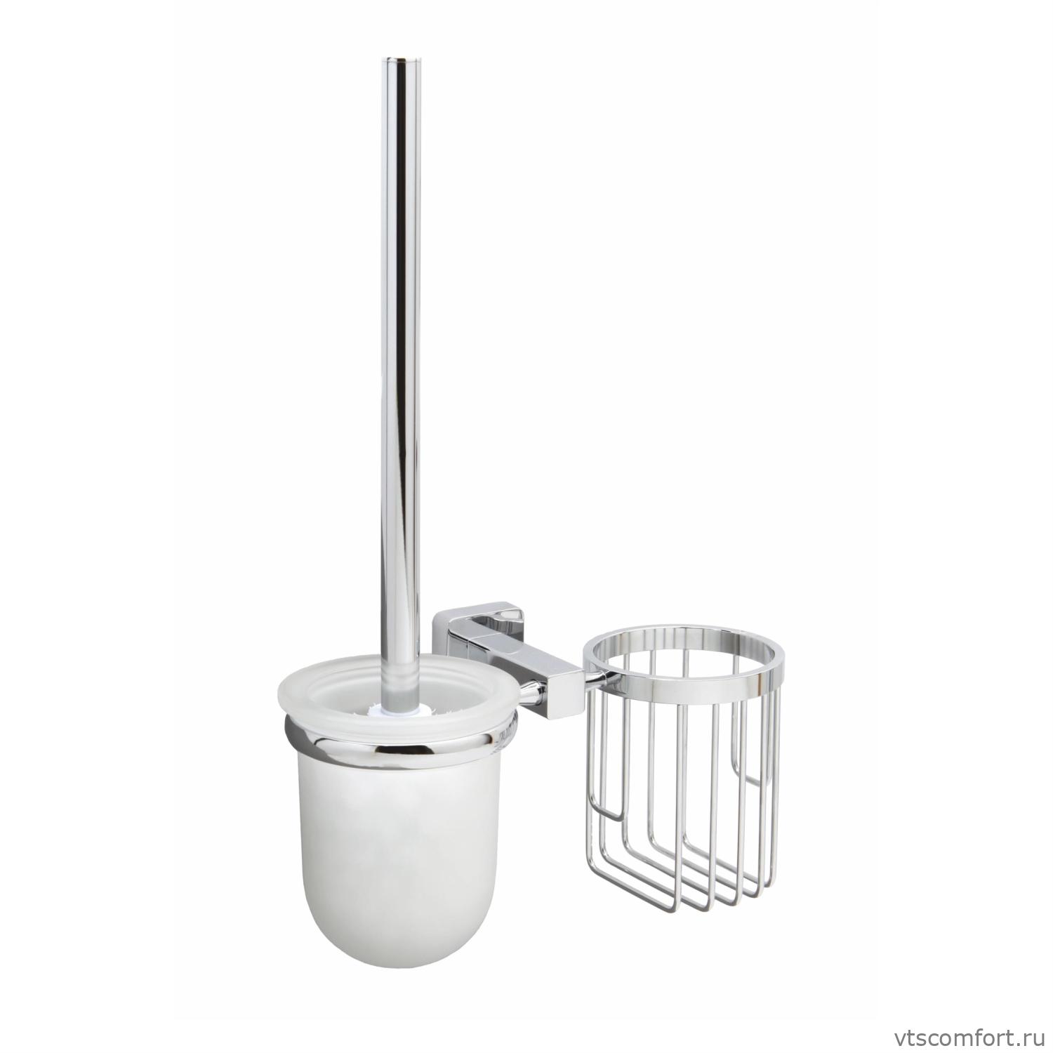 Фото WasserKraft Lippe K-6535 Держатель освежителя и щетки для унитаза Изображение WasserKraft Lippe K-6535 Держатель освежителя и щетки для унитаза