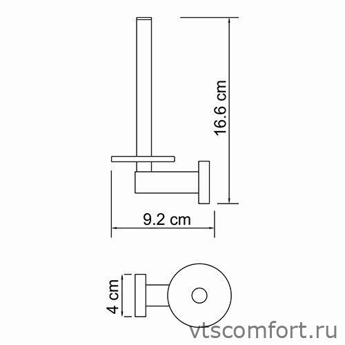 Фото WasserKraft Lippe K-6597 Держатель туалетной бумаги Изображение WasserKraft Lippe K-6597 Держатель туалетной бумаги