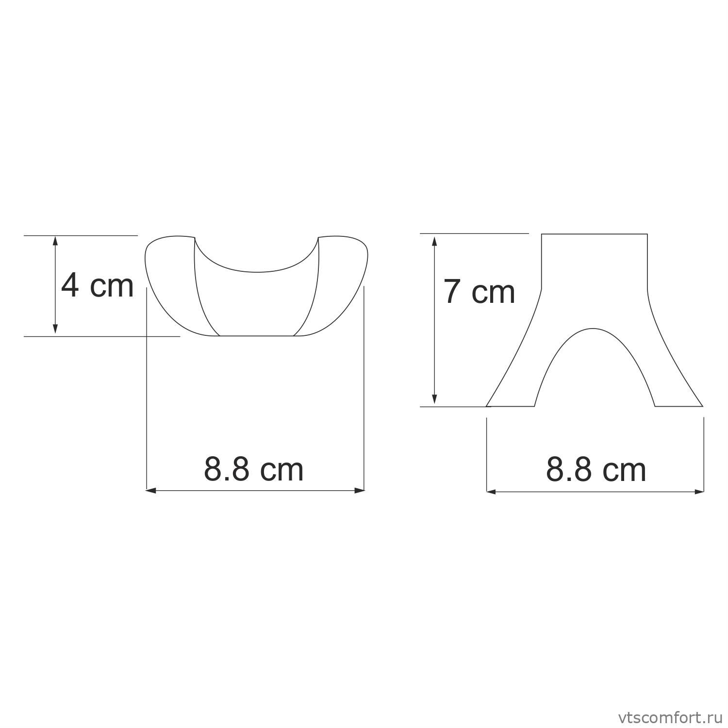 Фото WasserKraft Berkel K-6823D (ранее К-6823) Крючок двойной Изображение WasserKraft Berkel K-6823D (ранее К-6823) Крючок двойной