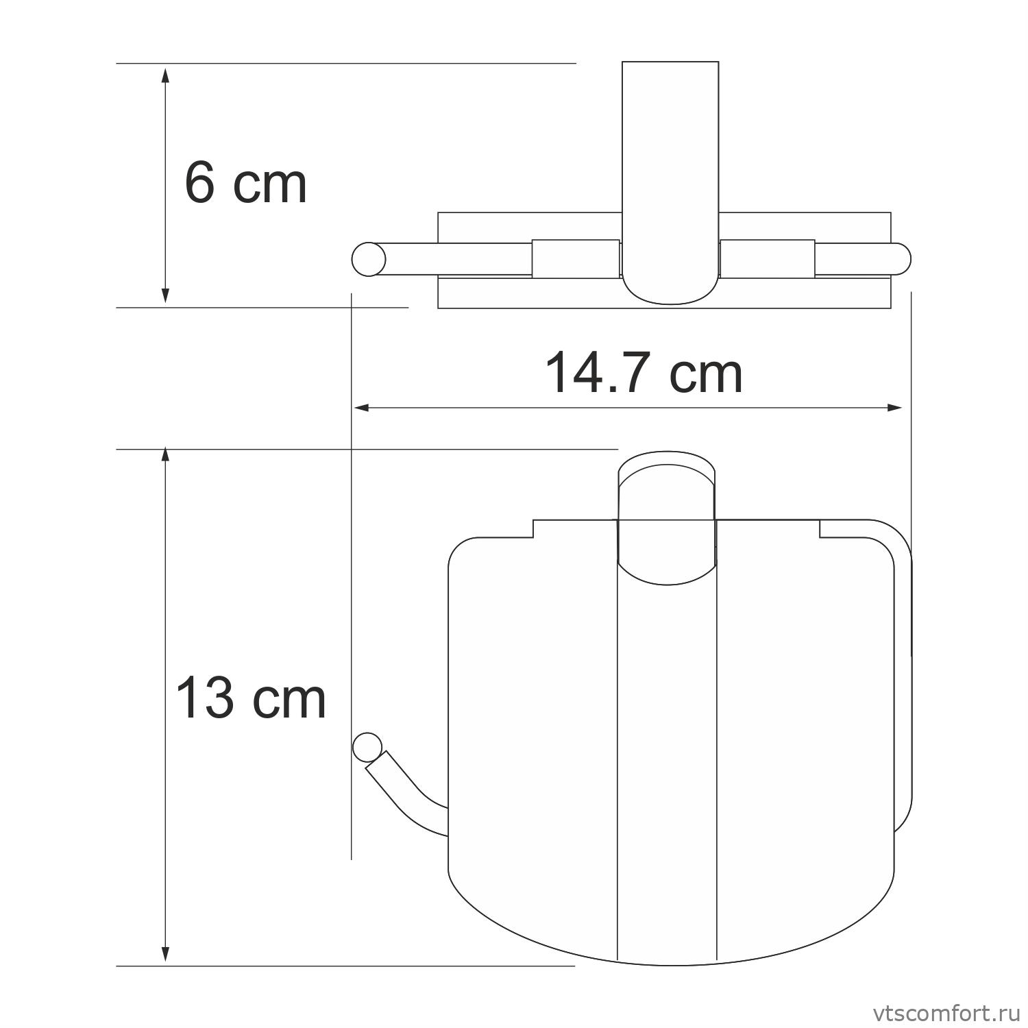 Фото WasserKraft Berkel K-6825 Держатель туалетной бумаги Изображение WasserKraft Berkel K-6825 Держатель туалетной бумаги