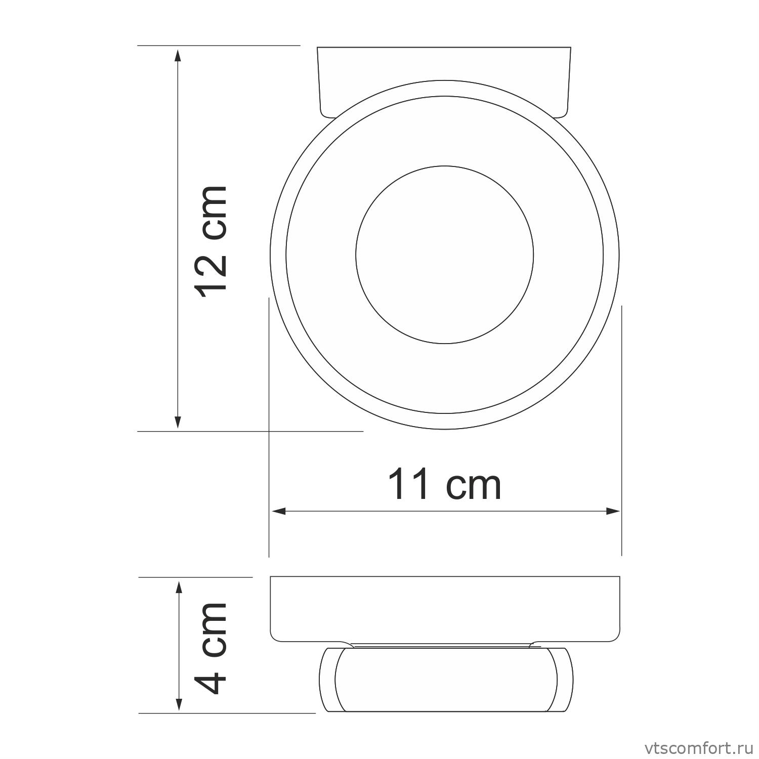 Фото WasserKraft Berkel K-6829 Мыльница Изображение WasserKraft Berkel K-6829 Мыльница