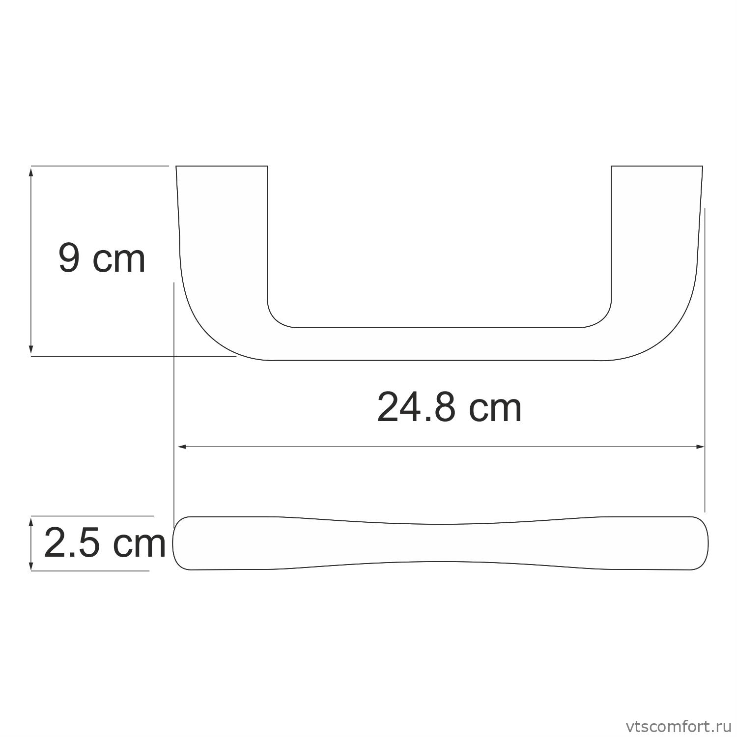 Фото WasserKraft Berkel K-6832 Держатель полотенец Изображение WasserKraft Berkel K-6832 Держатель полотенец