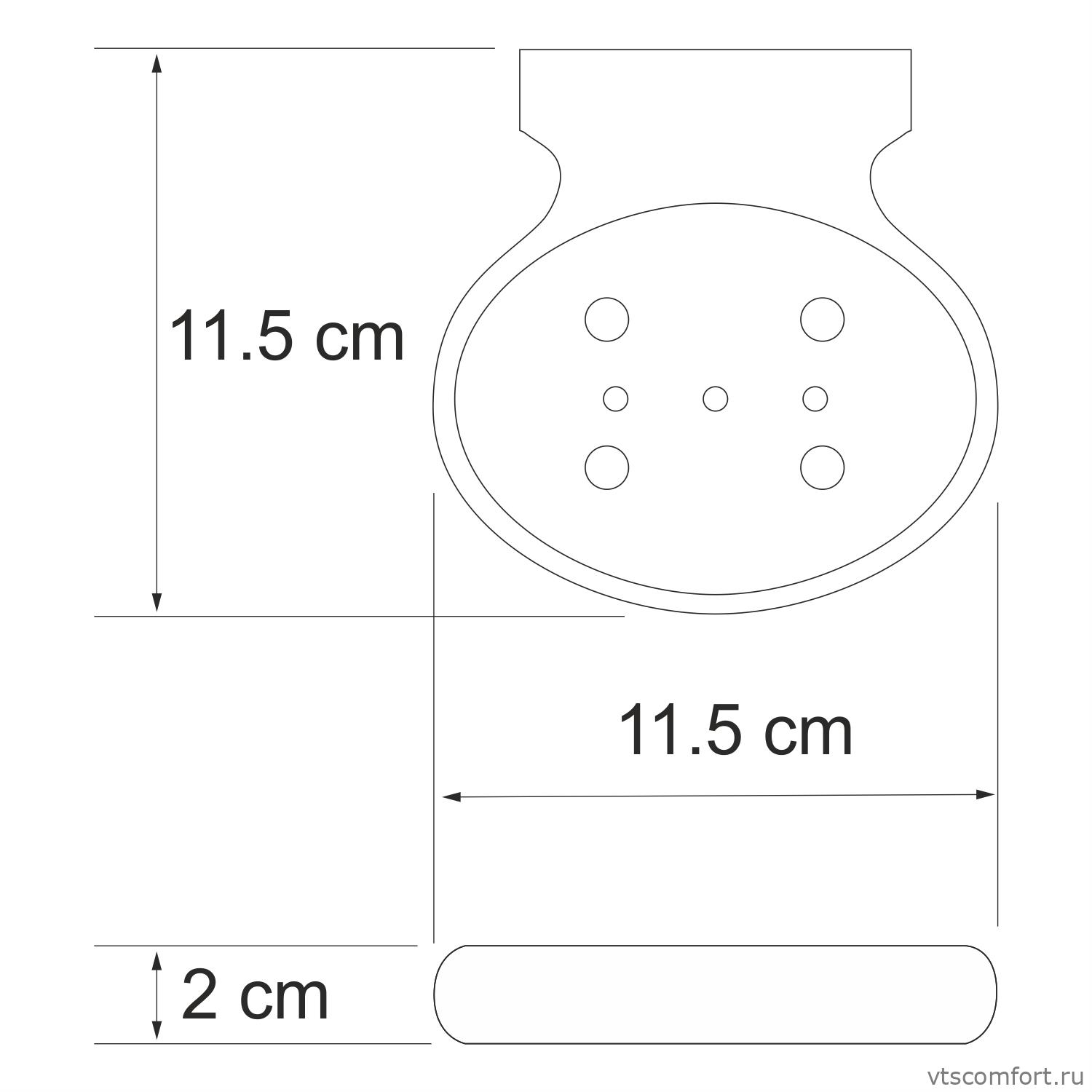 Фото WasserKraft Berkel K-6869 Мыльница решетка Изображение WasserKraft Berkel K-6869 Мыльница решетка