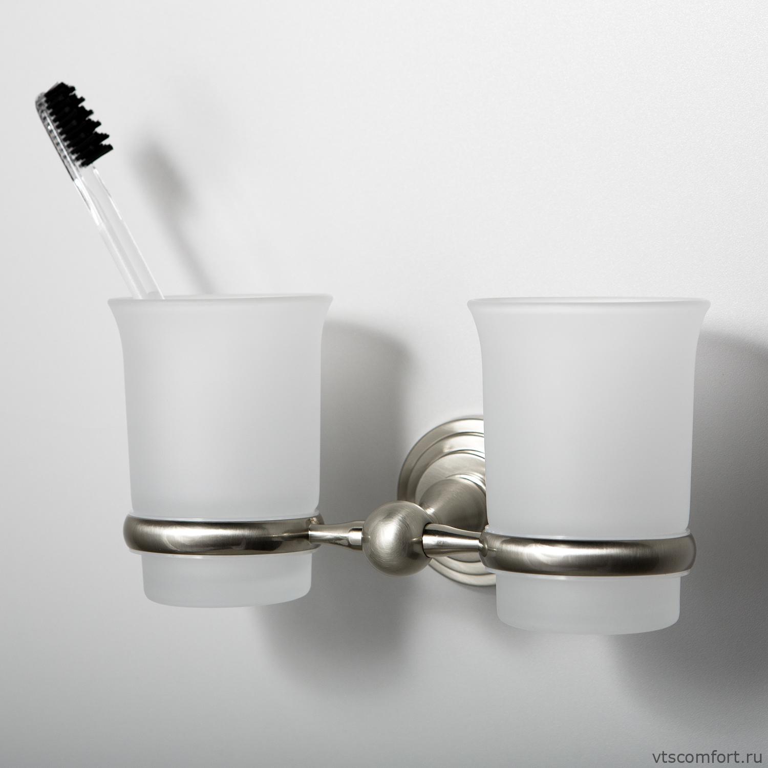 Фото WasserKraft Ammer K-7028D Подстаканник двойной Изображение WasserKraft Ammer K-7028D Подстаканник двойной