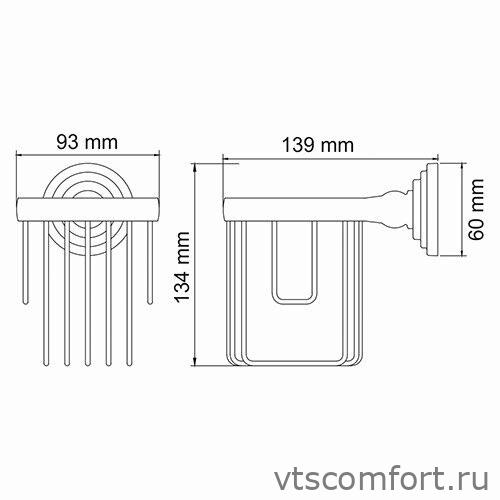 Фото WasserKraft Isar K-7345 Держатель освежителя воздуха Изображение WasserKraft Isar K-7345 Держатель освежителя воздуха