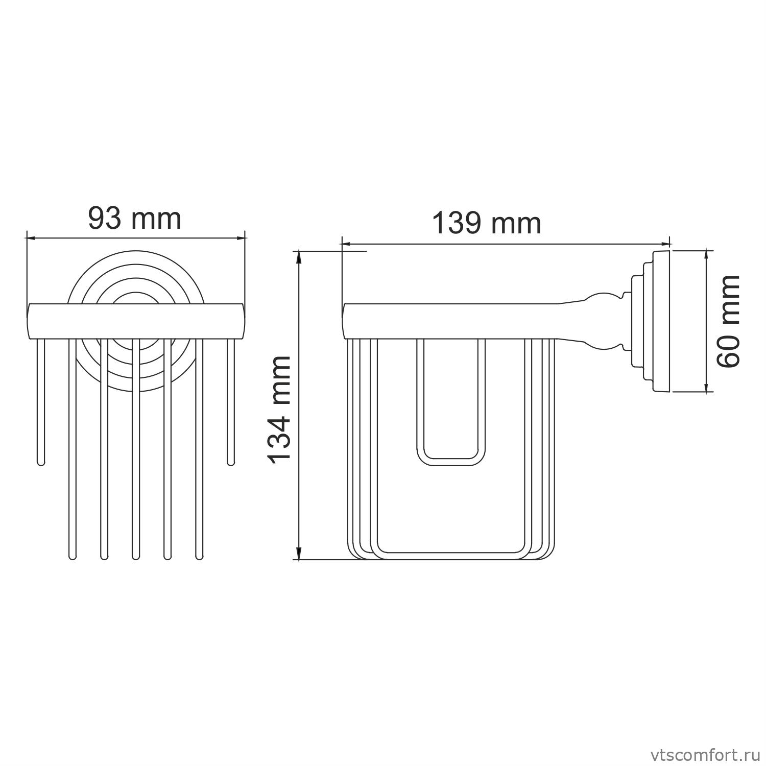 Фото WasserKraft Ammer K-7045 Держатель освежителя воздуха Изображение WasserKraft Ammer K-7045 Держатель освежителя воздуха