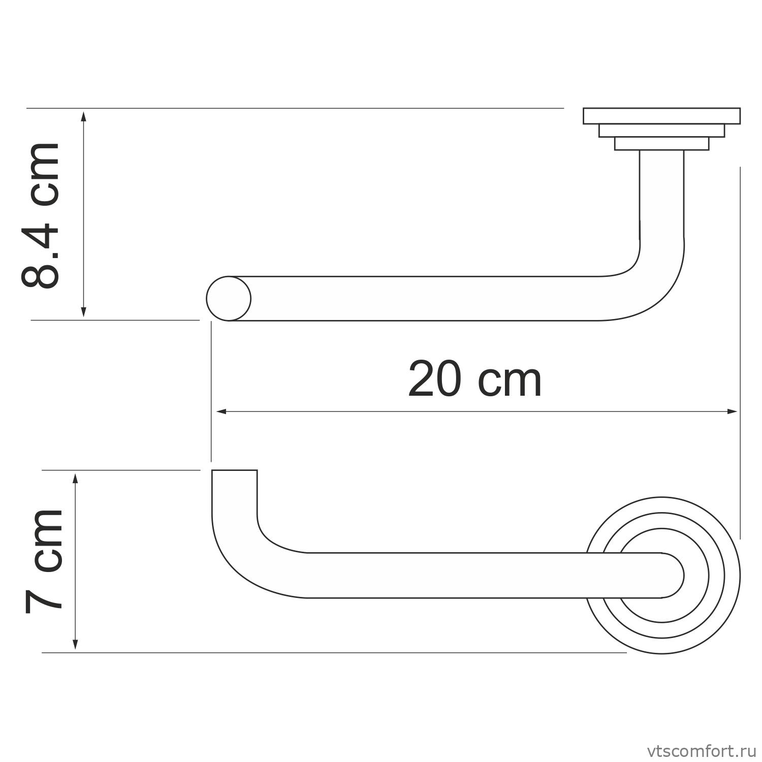 Фото WasserKraft Ammer K-7096 Держатель туалетной бумаги Изображение WasserKraft Ammer K-7096 Держатель туалетной бумаги