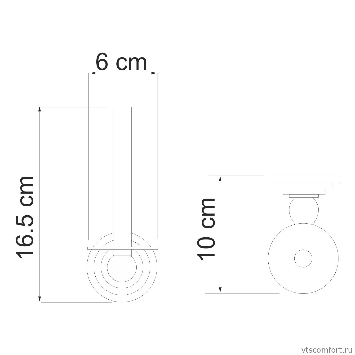 Фото WasserKraft Ammer K-7097 Держатель туалетной бумаги Изображение WasserKraft Ammer K-7097 Держатель туалетной бумаги