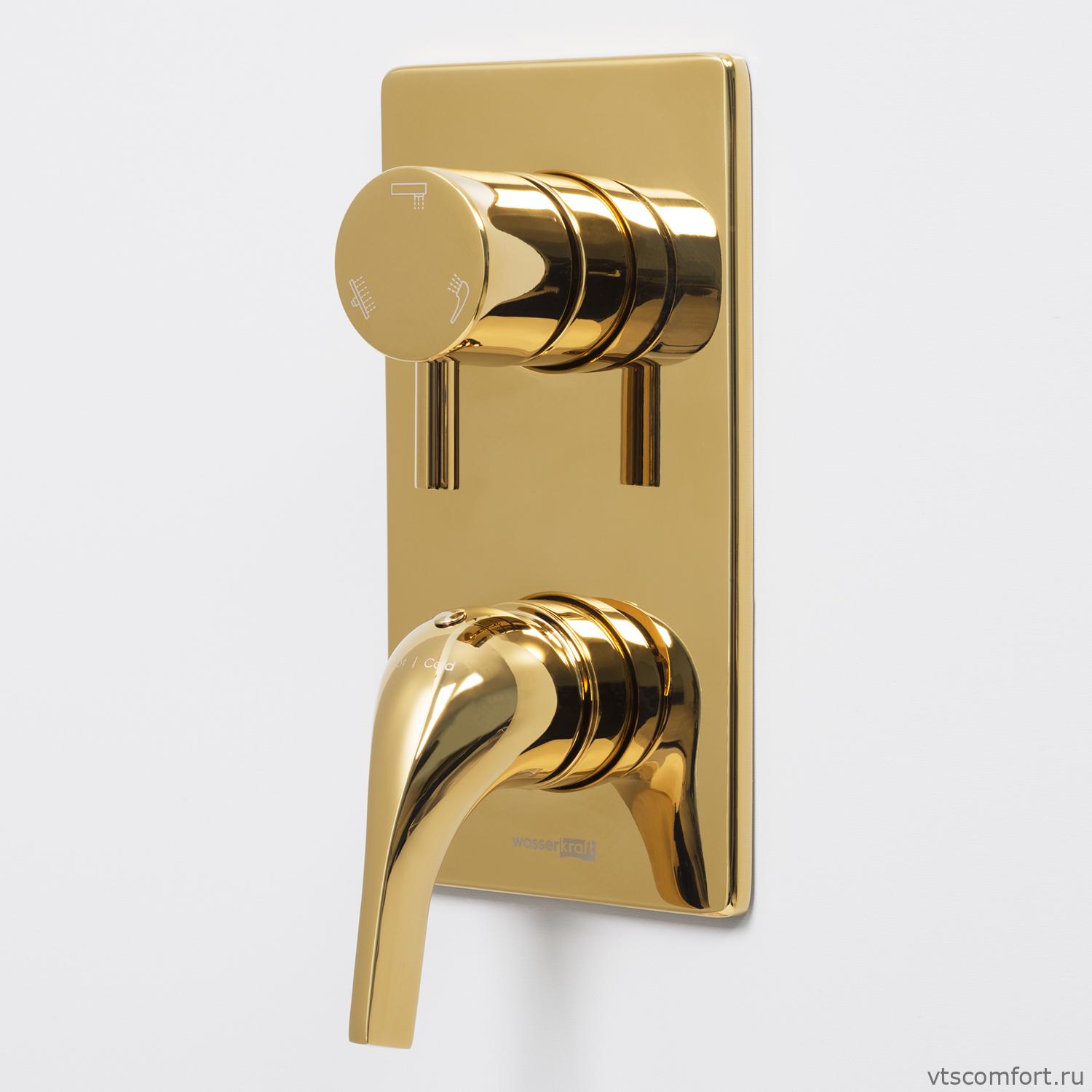 Фото WasserKraft Sauer 7171 Смеситель для ванны и душа Изображение WasserKraft Sauer 7171 Смеситель для ванны и душа