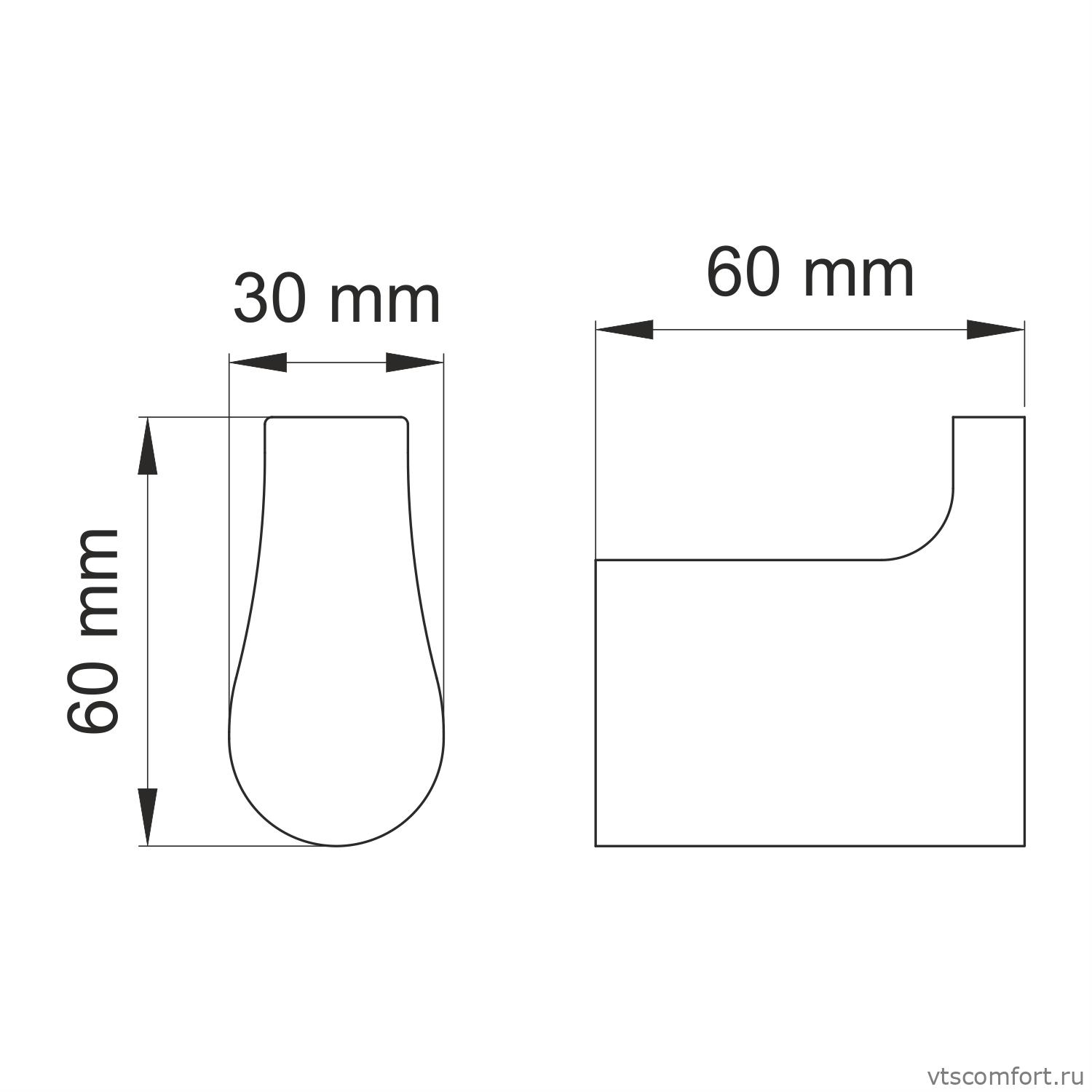 Фото WasserKraft Elbe K-7223 Крючок для ванной Изображение WasserKraft Elbe K-7223 Крючок для ванной