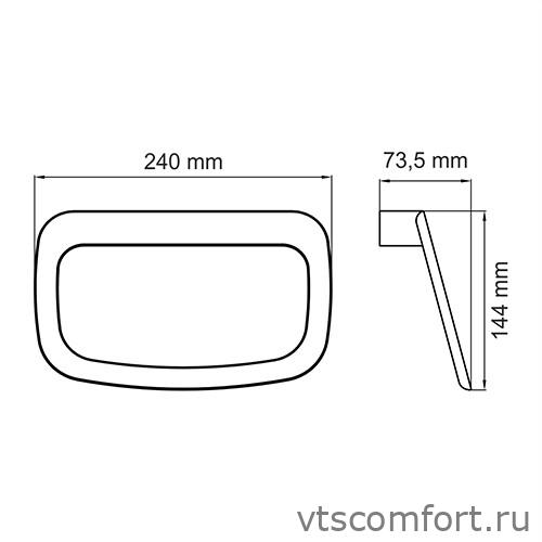 Фото WasserKraft Wiese K-8960 Держатель полотенец Изображение WasserKraft Wiese K-8960 Держатель полотенец