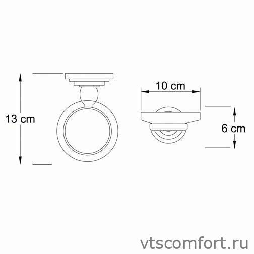 Фото WasserKraft Isar K-7329 Мыльница Изображение WasserKraft Isar K-7329 Мыльница