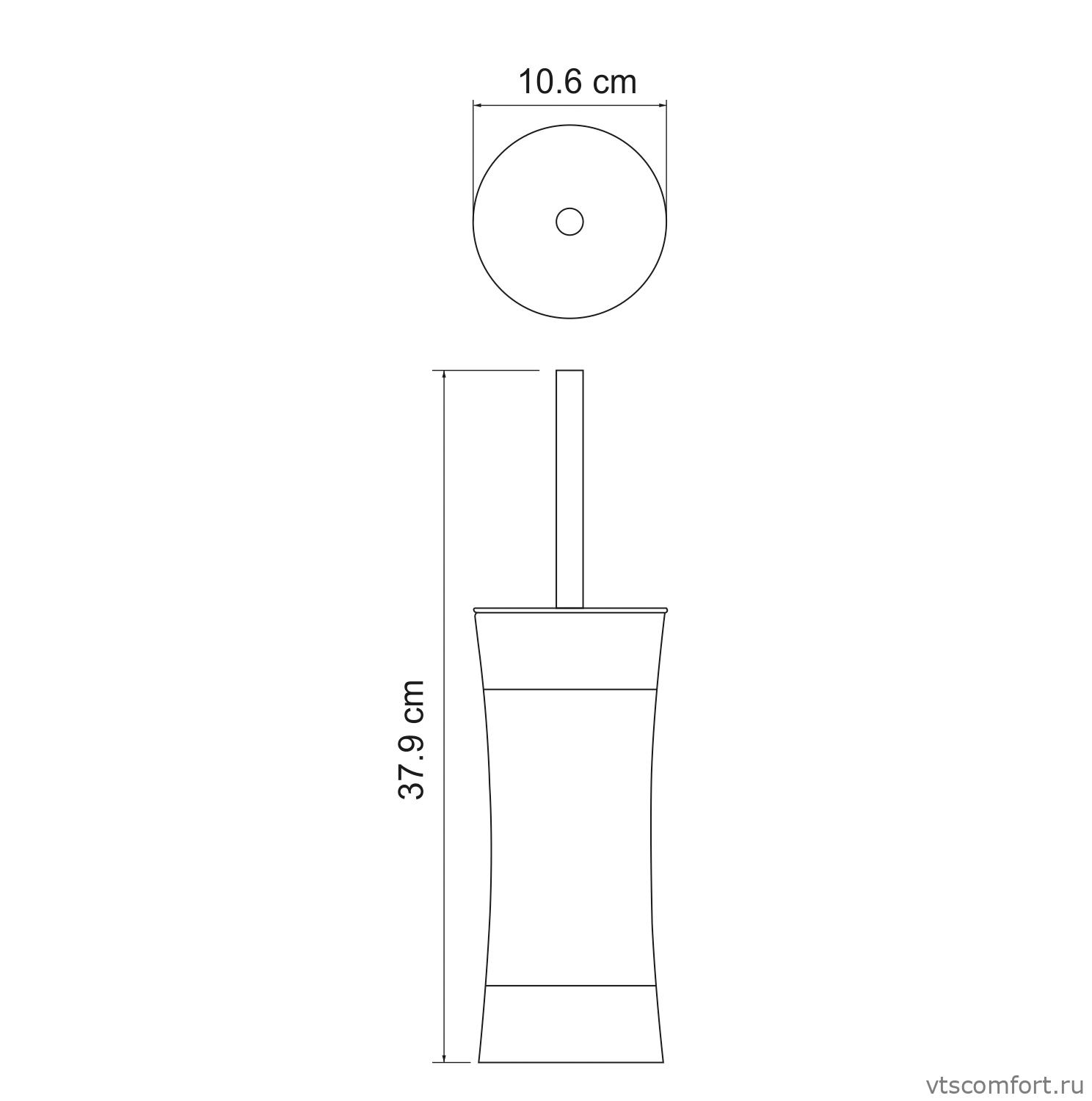 Фото WasserKraft Wern K-7527 Щетка для унитаза Изображение WasserKraft Wern K-7527 Щетка для унитаза