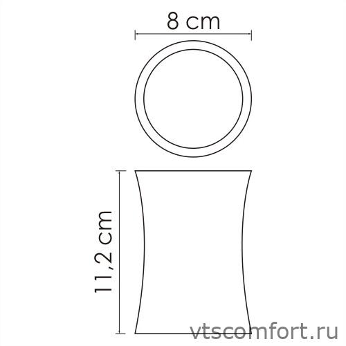 Фото WasserKraft Salm K-7628 Стакан для зубных щеток Изображение WasserKraft Salm K-7628 Стакан для зубных щеток