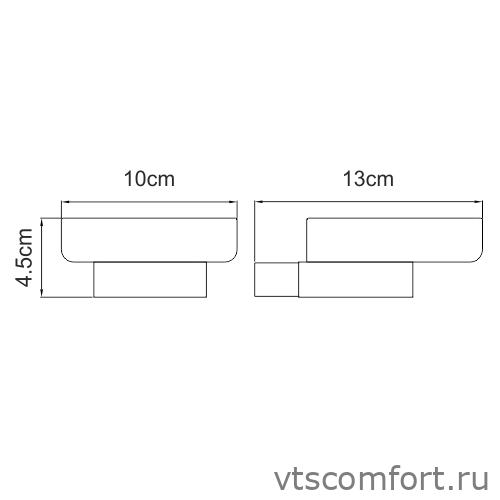 Фото WasserKraft Sauer K-7929 Мыльница Изображение WasserKraft Sauer K-7929 Мыльница
