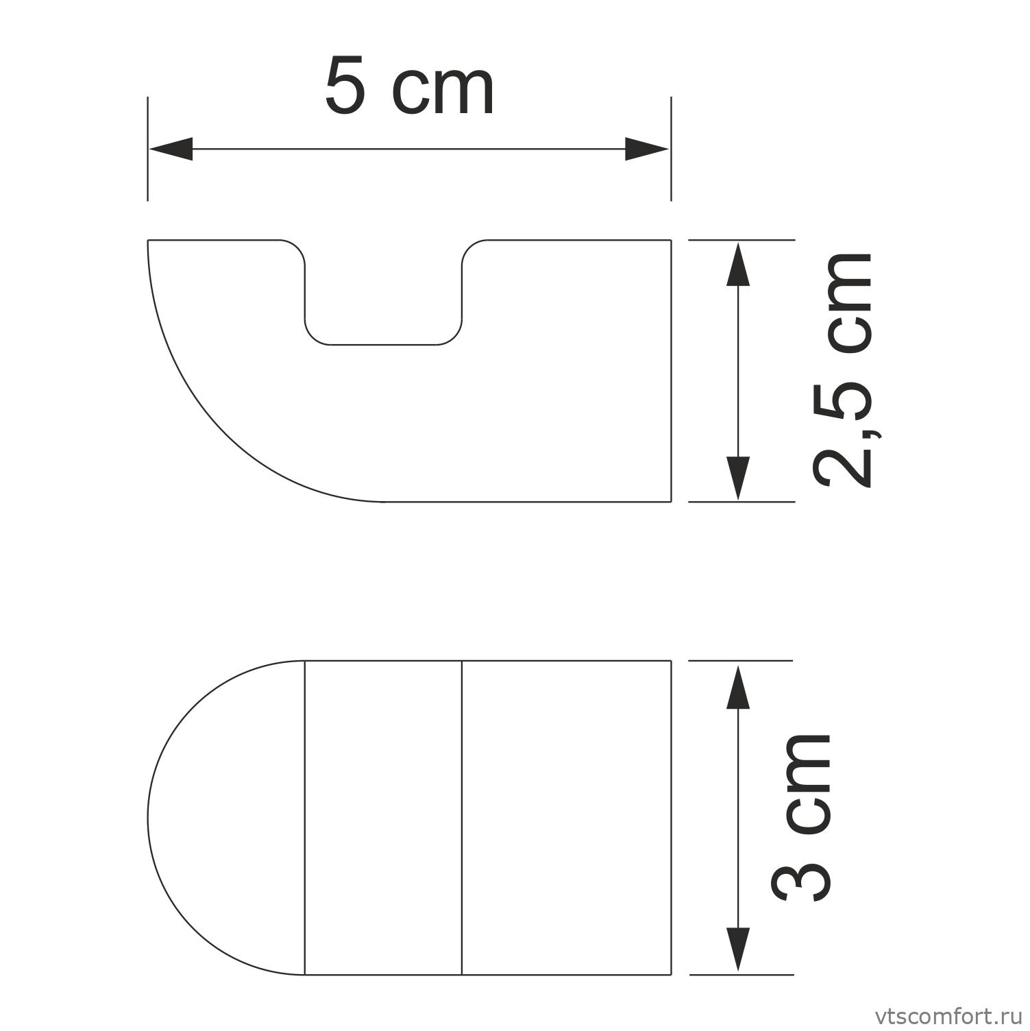 Фото WasserKraft Kammel K-8323 Крючок для ванной Изображение WasserKraft Kammel K-8323 Крючок для ванной