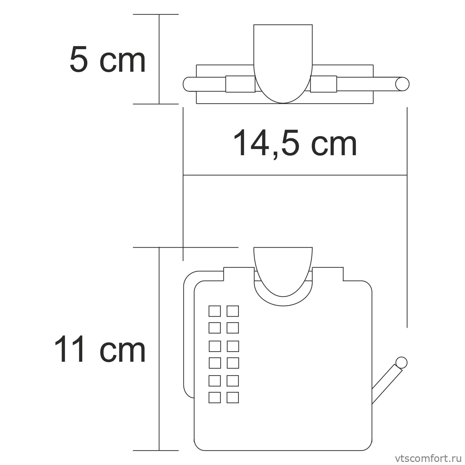 Фото WasserKraft Kammel K-8325 Держатель туалетной бумаги Изображение WasserKraft Kammel K-8325 Держатель туалетной бумаги