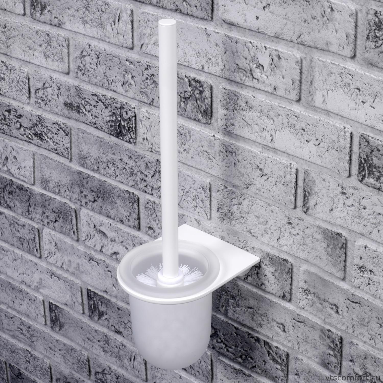 Фото WasserKraft Kammel K-8327WHITE Щетка для унитаза подвесная Изображение WasserKraft Kammel K-8327WHITE Щетка для унитаза подвесная