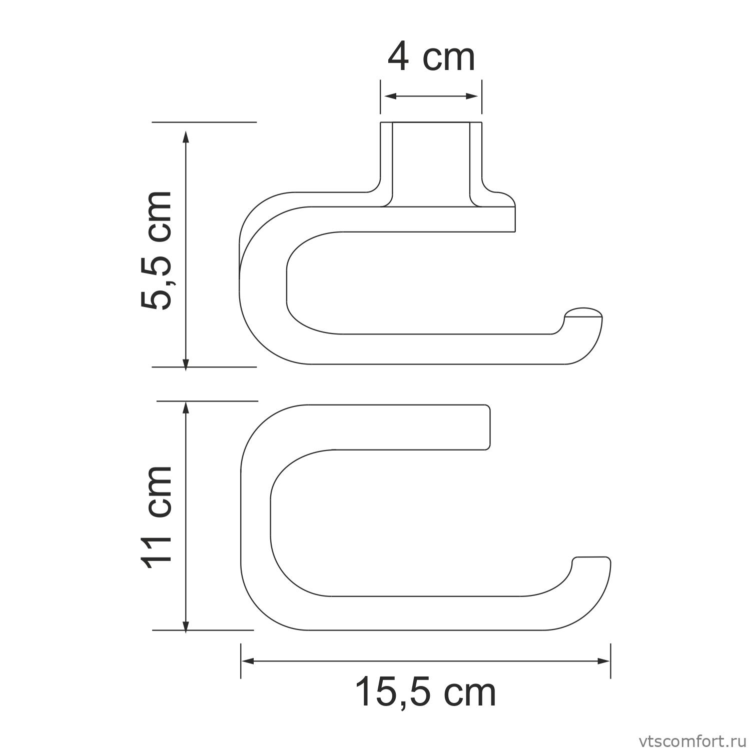 Фото WasserKraft Kammel K-8396 Держатель туалетной бумаги Изображение WasserKraft Kammel K-8396 Держатель туалетной бумаги