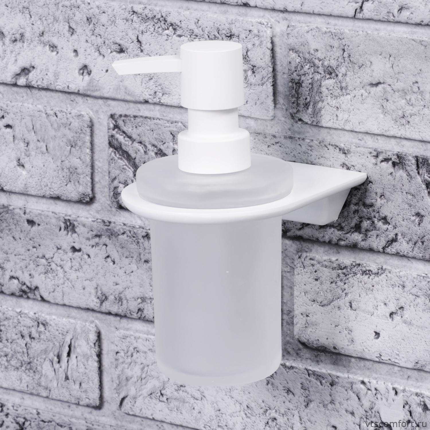 Фото WasserKraft Kammel K-8399WHITE Дозатор для жидкого мыла Изображение WasserKraft Kammel K-8399WHITE Дозатор для жидкого мыла