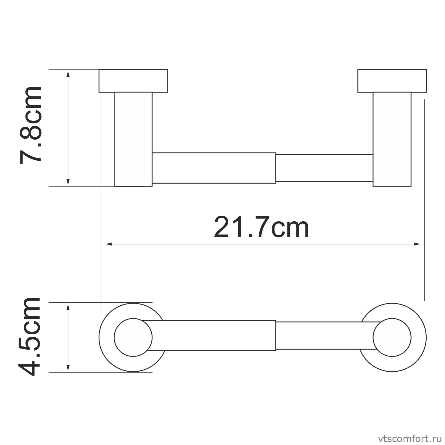 Фото WasserKraft Donau K-9422 Держатель туалетной бумаги Изображение WasserKraft Donau K-9422 Держатель туалетной бумаги