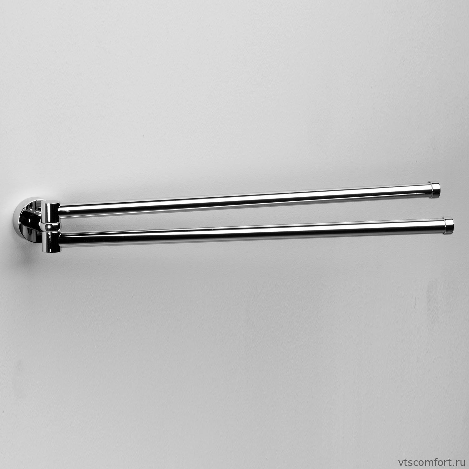 Фото WasserKraft Donau K-9431 Держатель полотенец двойной Изображение WasserKraft Donau K-9431 Держатель полотенец двойной