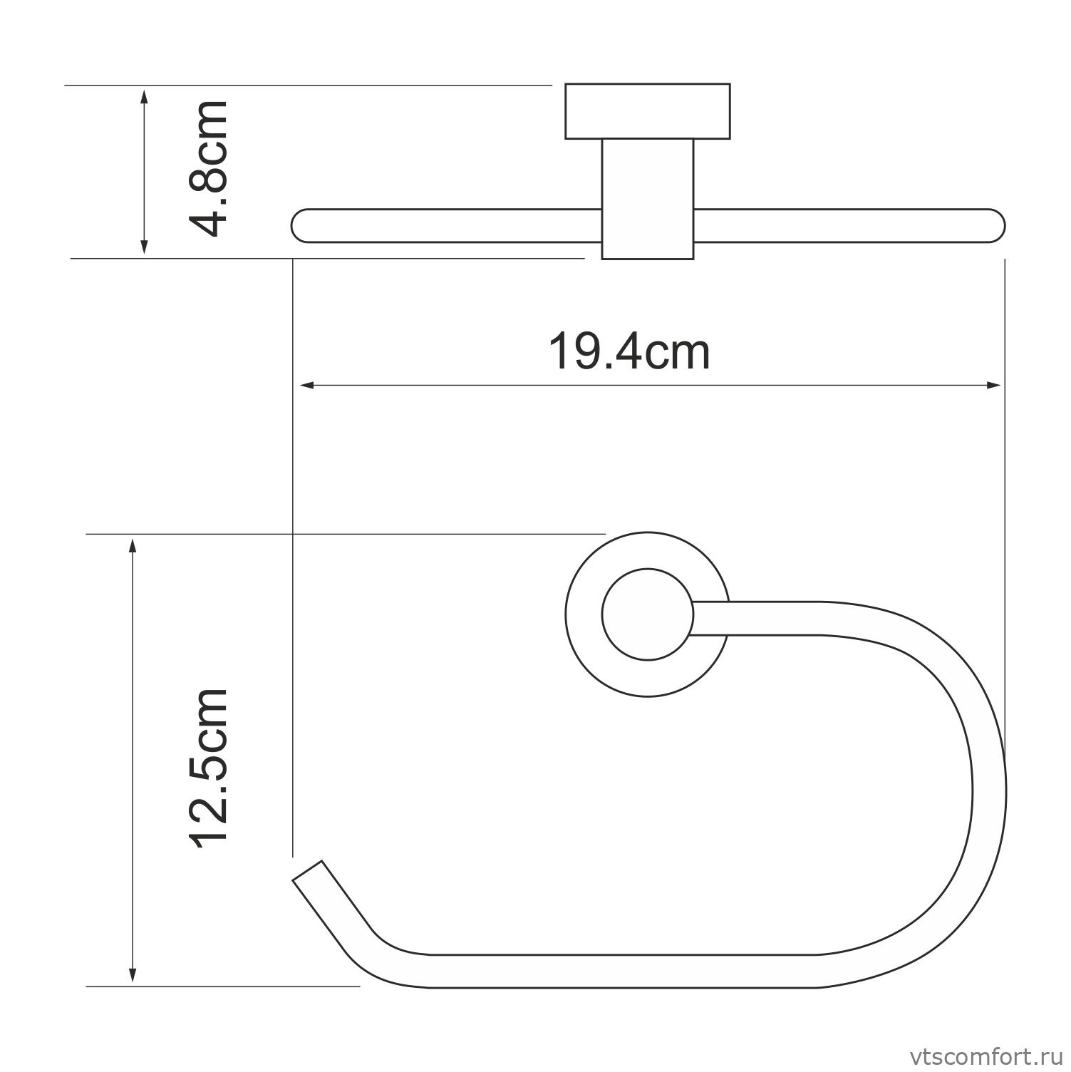 Фото WasserKraft Donau K-9460 Держатель полотенец Изображение WasserKraft Donau K-9460 Держатель полотенец