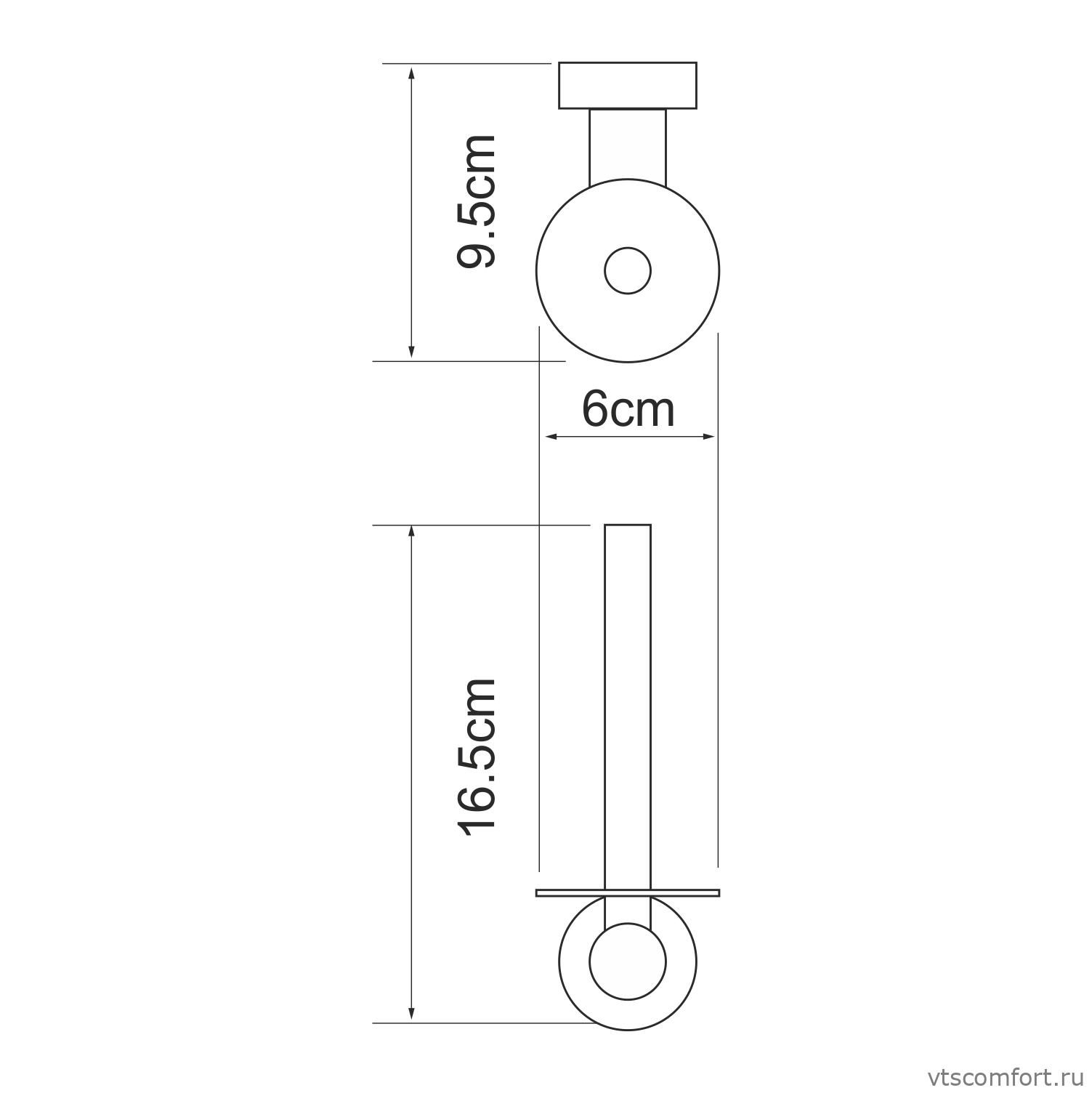 Фото WasserKraft Donau K-9497 Держатель туалетной бумаги Изображение WasserKraft Donau K-9497 Держатель туалетной бумаги