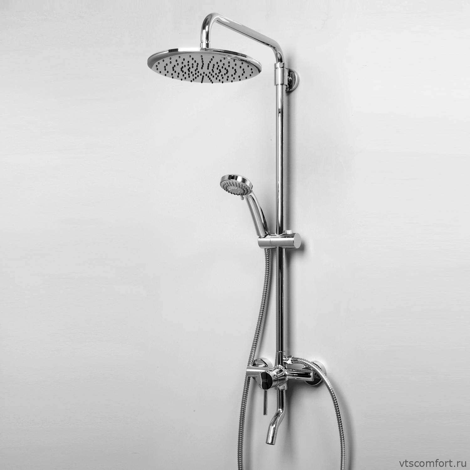 Фото WasserKraft A14401 Душевой комплект со смесителем Изображение WasserKraft A14401 Душевой комплект со смесителем