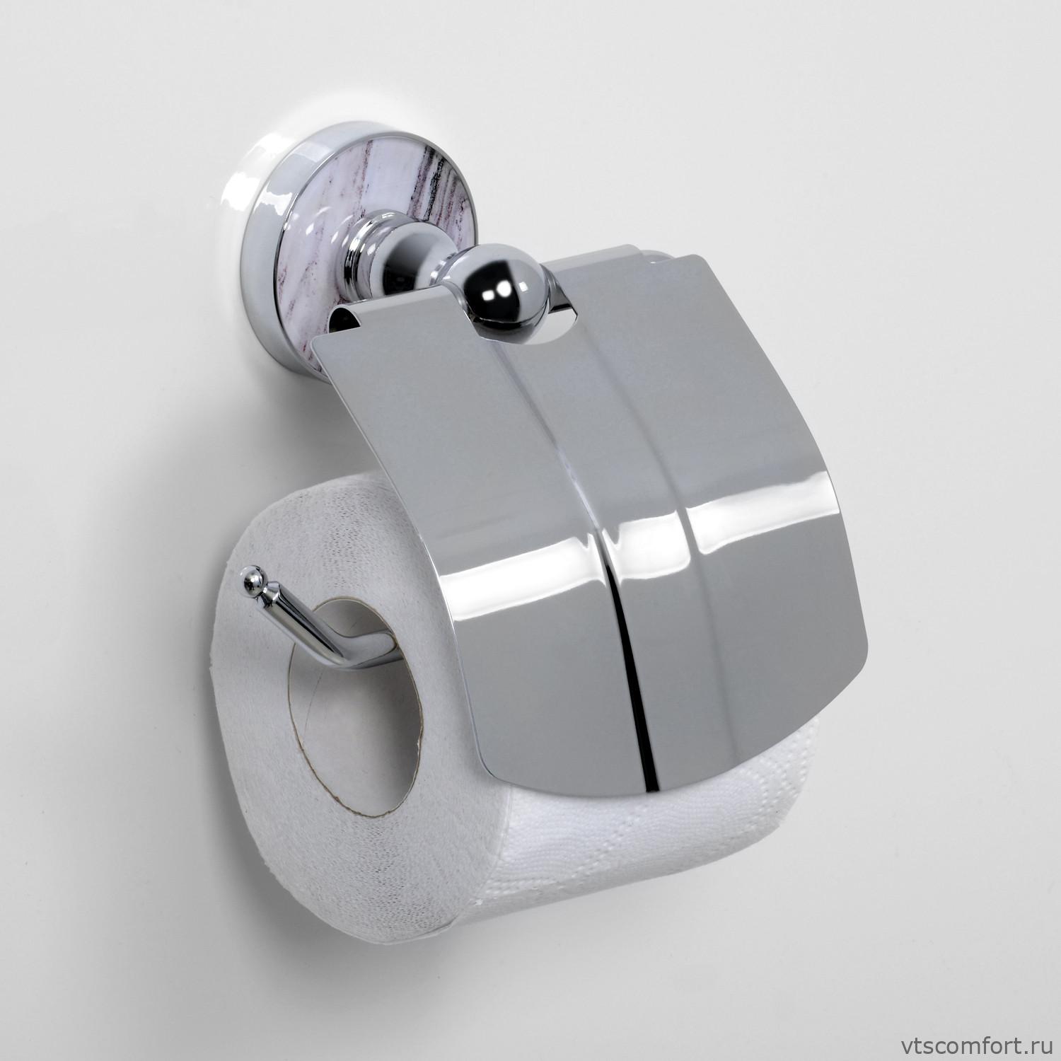 Фото WasserKraft Aland K-8525 Держатель туалетной бумаги с крышкой Изображение WasserKraft Aland K-8525 Держатель туалетной бумаги с крышкой