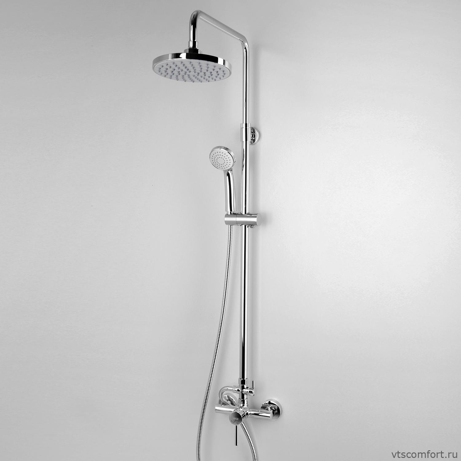 Фото WasserKraft A12202 Душевой комплект со смесителем Изображение WasserKraft A12202 Душевой комплект со смесителем