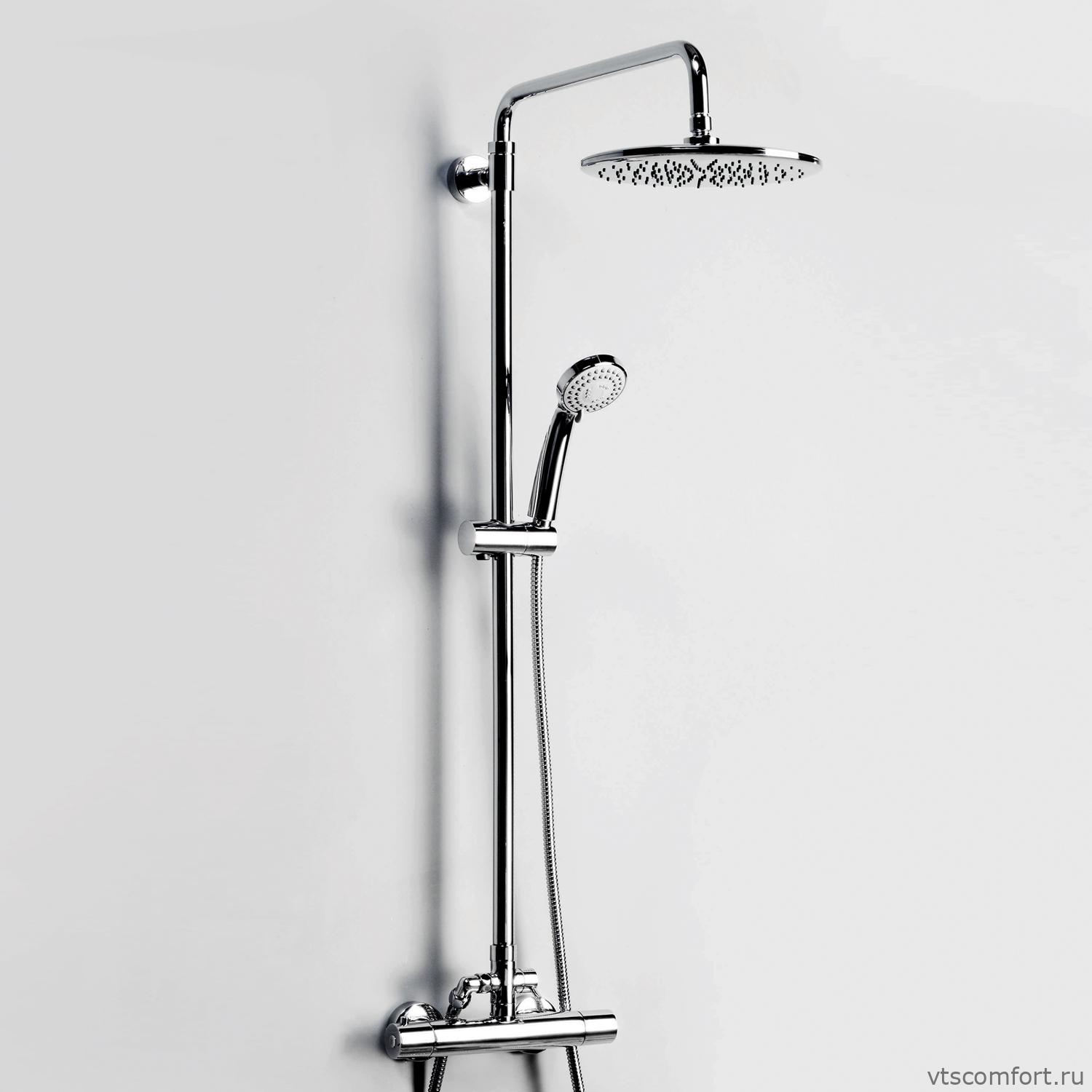 Фото WasserKraft A13302 Thermo Душевой комплект с термостатическим смесителем Изображение WasserKraft A13302 Thermo Душевой комплект с термостатическим смесителем