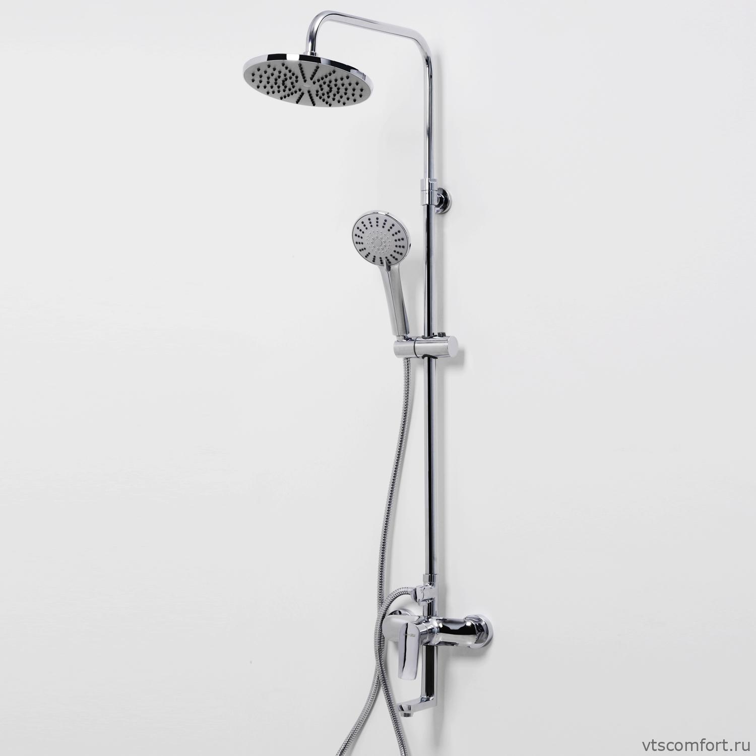 Фото WasserKraft A16601 Душевой комплект со смесителем Изображение WasserKraft A16601 Душевой комплект со смесителем